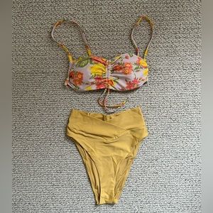 Aerie Swim Set | Size Medium Top | Size Small Bottoms